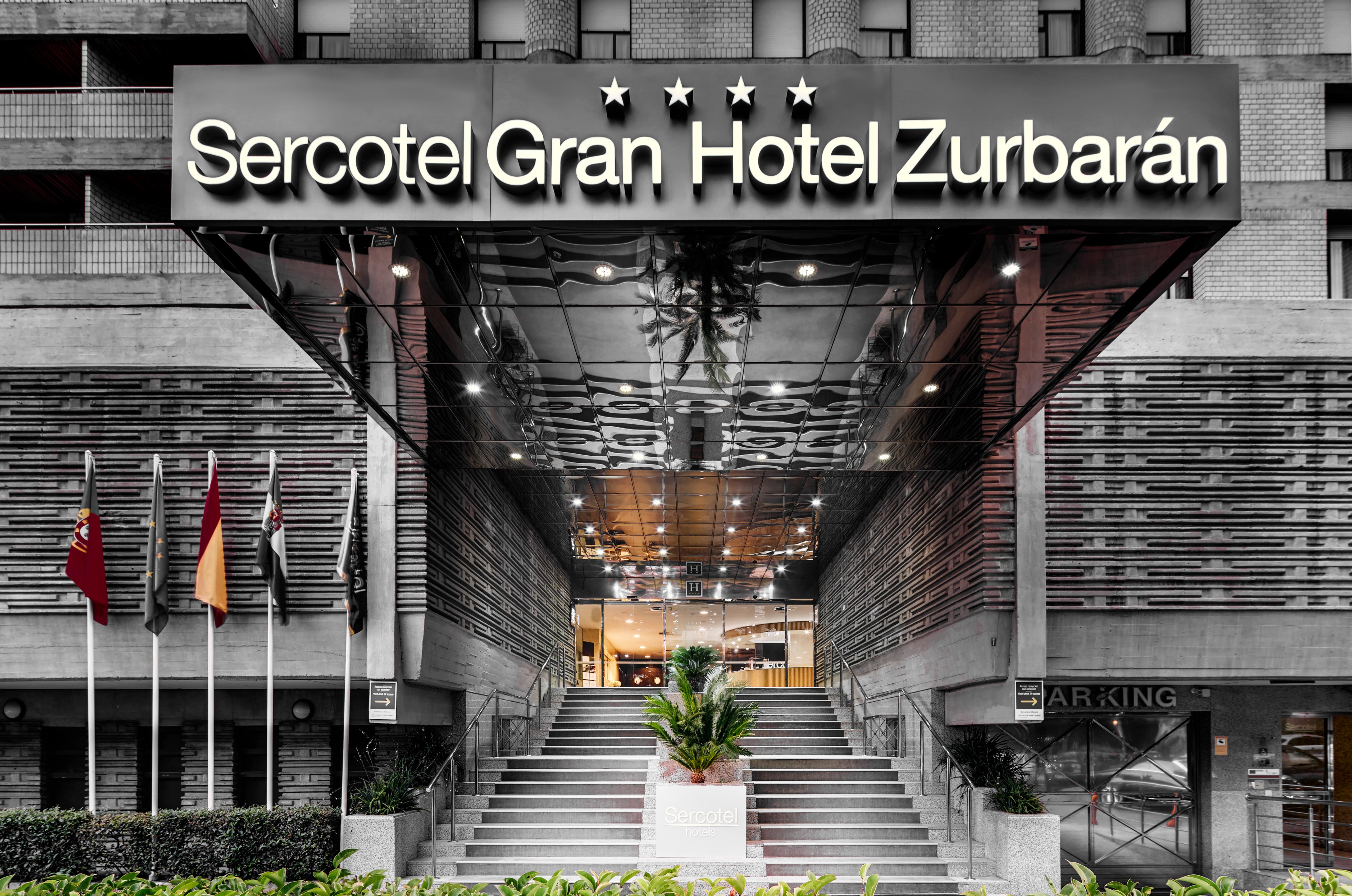 Sercotel Gran Hotel Zurbarán Badajoz Exterior foto